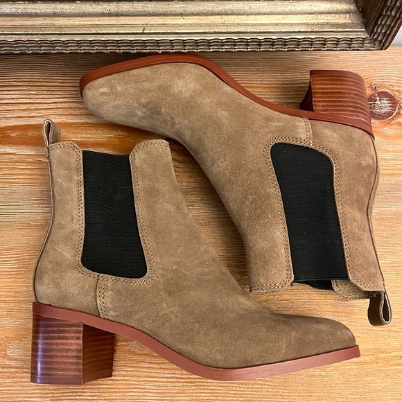 STEVE MADDEN RHIANNON NWOB Suede Leather Ankle Boot - Size 8 - Picture 5 of 12